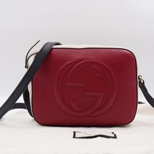 CB47 ❤️ Gucci Soho Disco Leather Crossbody bag